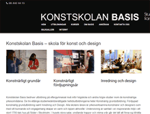 Tablet Screenshot of basis.se